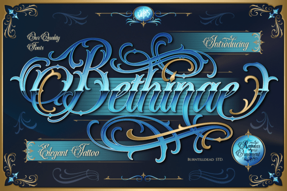 Bethinae: Bold Elegance in Typography