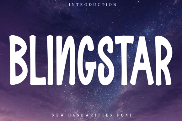 Bright Star: Elegant Handwritten Sophistication