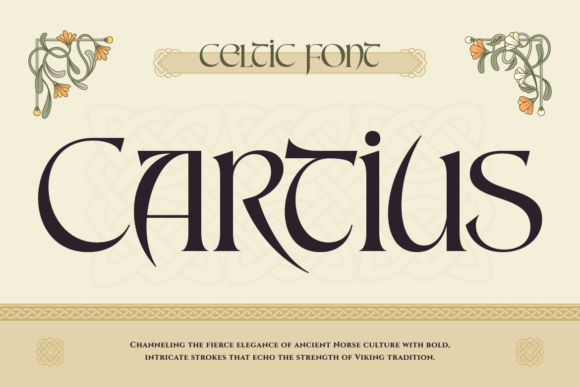 Cartius: Fierce Elegance in Modern Typography