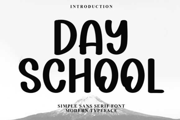 Day School: A Festive Typeface for Joyful Design