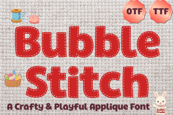 Discover the Magic of Bubble Stitch: A Handmade Typographic Experience