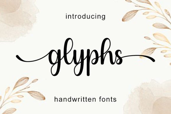 Glyphs Font: The Elegant Handwritten Typeface That Elevates Real-World Design