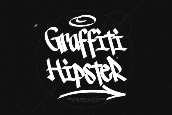 Graffiti Hipster: Bold Urban Typography