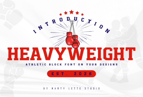 Heavyweight Athletic Block Font: The Go-To Typeface for Strength-Driven Design