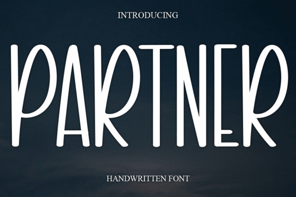 Partner: A Sweet, Cursive Handwritten Font