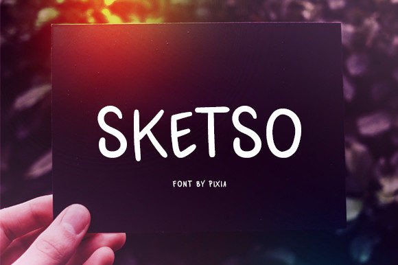 Sketso: The Handwritten Font That Bridges Authenticity and Versatility